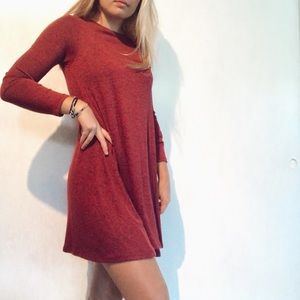 Maroon dress from Francesca’s!